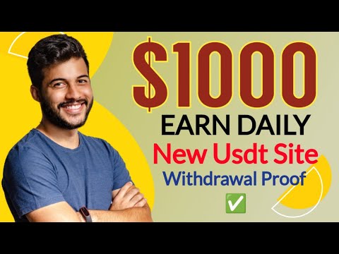 Best usdt shopping mall income Site, New USDT Earning Website, trx income Site