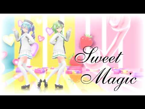 【MMD】Sweet Magic / スイートマジック【Tda GUMI×Miku】