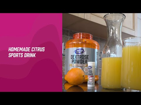 Homemade Citrus Sports Drink | Kelly Jones x NOW Sports Hub