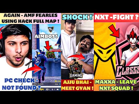 NXT - FIGHT ?@classyfreefire@MAXXAAAAAA🤬|AMF USING HACK - @NonstopGaming_💯|@TotalGaming093