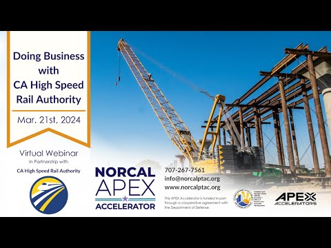 Doing Business with CA High Speed Rail Authority