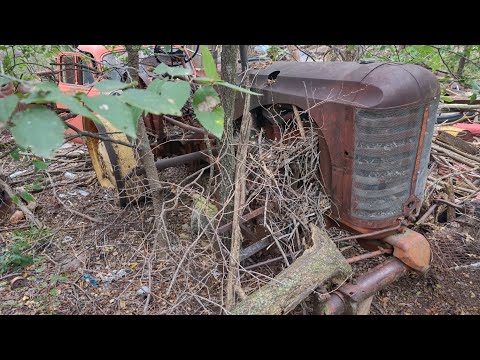 Abandoned farmstead tractors trucks cars and equipment