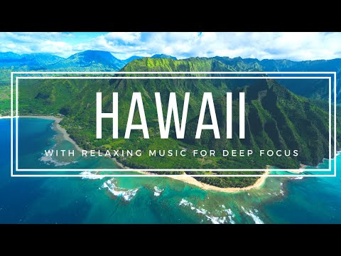 Hawaii Vacation for Relaxation - 2 Hour Virtual Vacation Beautiful Island Views HD