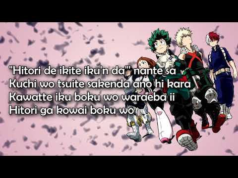 Boku no Hero Academia Season 2 OP 1   Peace Sign