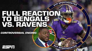 🚨 CONTROVERSIAL OT THRILLER 🚨 Bengals vs. Ravens FULL REACTION 👀 | SC with SVP