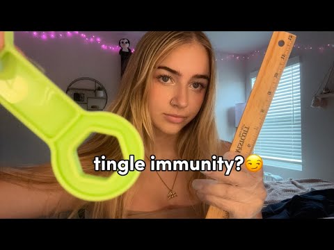 ASMR for tingle immunity - fast and aggressive (rare triggers)