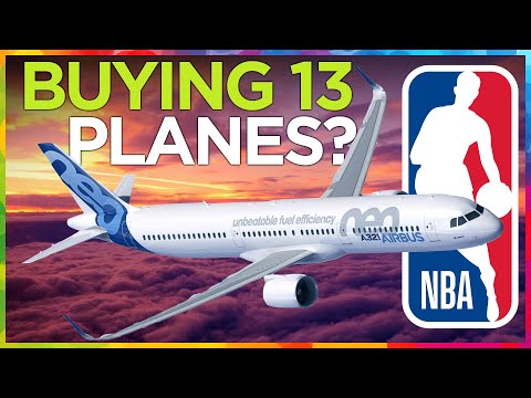 Why is the NBA buying 13 Airbus A321neo Airplanes?