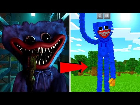 POPPY PLAYTIME Characters in MINECRAFT!