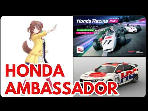 Korone appointed as Honda Racing Ambassador