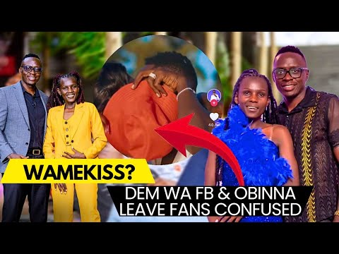 BREAKING! Oga Obinna & Dem Wa Facebook Finally 'Kiss' For The First Time In Trending Video