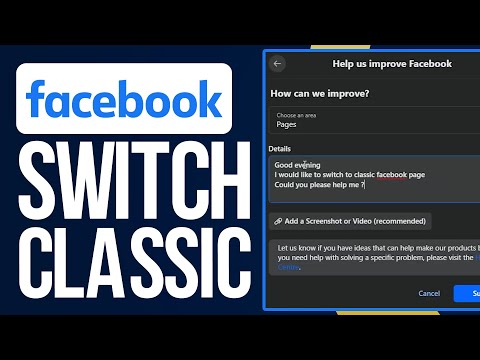 How To Switch Back To Classic Facebook Page 2024 (2 WAYS)