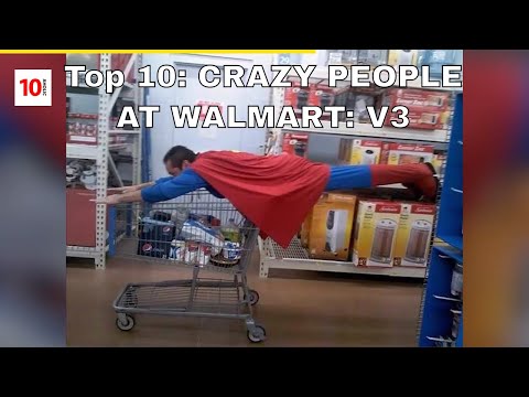 Top 10: CRAZY PEOPLE of WALMART: V3 (NOW, I TOLD YOU that BISH was CRAZY) Logan paul