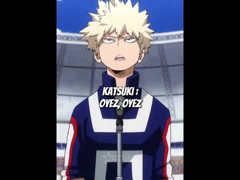 Oyez, oyez élèves de yuei / bakugo edit / #editanime #bakugo #mhaedit #viral #viralshorts #shorts