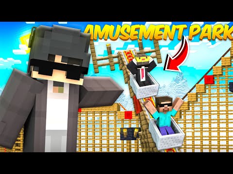 I Opened An Amusement Park In Minecraft Ft. @ProBoiz95