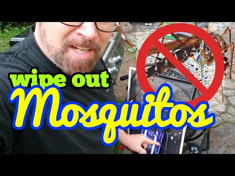 DIY Mosquito Zapper Bug Trap using Fan