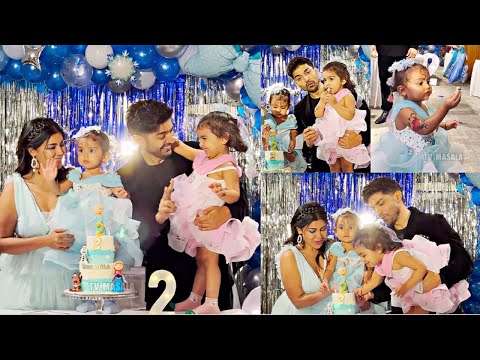 Gurmeet Choudhary And Debina Bonnerjee Daughter Divisha 2st Birthday Party With Liana