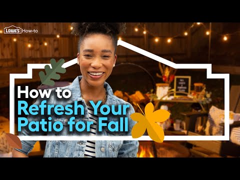 How to Refresh Your Backyard Patio for Fall