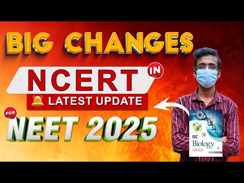 Big Changes In NCERT Biology😱||NEET 2025 latest update 🔥