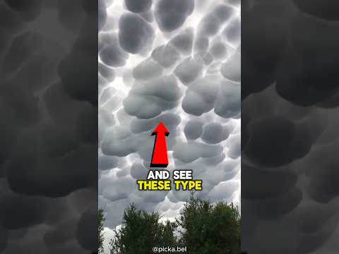 Hide If You See These Clouds In The Sky 😨 #viral