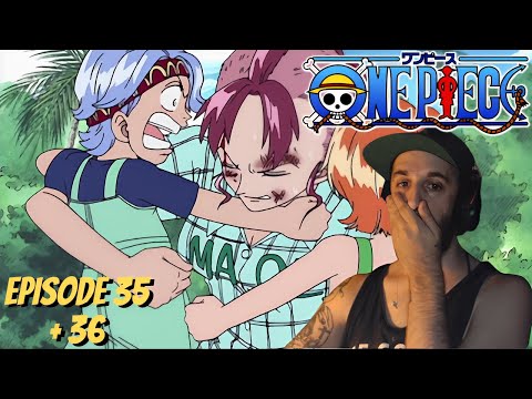 BELLEMERE KILLED BY AN OMELETTE!!? One Piece Episode 35 + 36 First Time Reaction!