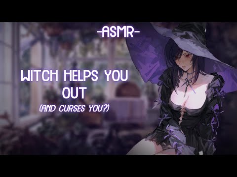 [ASMR] [HALLOWEEN SPECIAL] witch helps you out (binaural)