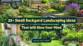 35+ Small Backyard Landscaping Ideas That Will Blow Your Mind 🏡🌲🌸 // Gardening Ideas