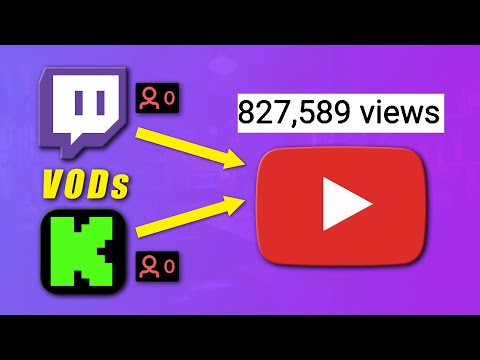 Grow a VIRAL YouTube Gaming Channel with Twitch and Kick Stream VOD