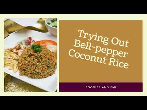 Trying Out Coconut Rice