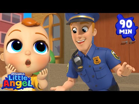 🚨 Catchy Tunes: The Police Song 🚔 | Explore Jobs and Career Songs 😁 |  Nursery Rhymes for Kids