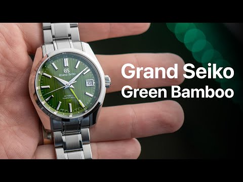 Grand Seiko SBGJ259 Green Bamboo GMT