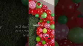 First birthday theme idea | My Berry First Birthday #firstbirthday  #firstbirthdayideas