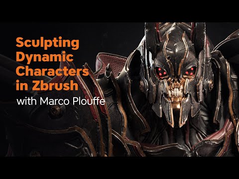 How a Master Zbrush Artist Sculpts and Poses a Character -- with Marco Plouffe