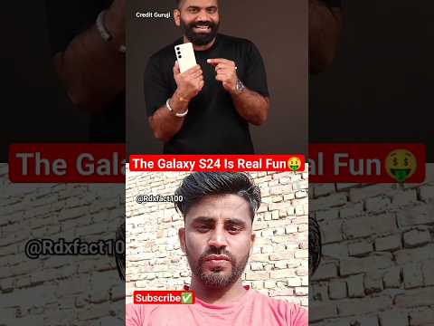 The Galaxy S24 Is Real Fun🤑 #smartphone #gadgets #tech #review @TechnicalGuruji @TechBar