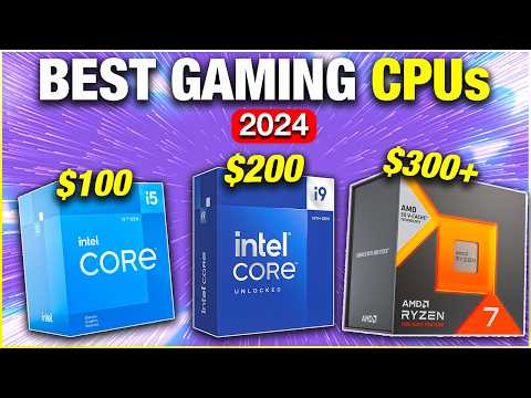 Best CPUs for Gaming PC Builds in 2024!