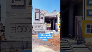 #2bhkhousesale #houseforsale #houseforsaleinhyderabad   kuntloor house for sale 40 ft road 100 sqyrd