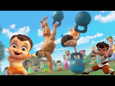 Mighty Little Bheem's Best Funny 💖 Bheem New Episode #Mightylittlebheem 20