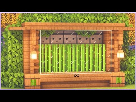 Automatic SugarCane Farm to Start your Survival in Minecraft 1.18 - 1.19 (Relaxing Video) TUTORIAL