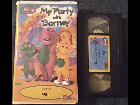 My Party with Barney, Starring Max