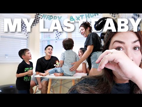 My LAST baby's 3rd Birthday! + WHY I haven't been posting on YouTube!