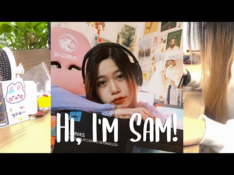 Hi, I'm Sam! 🐰 The author of the pictures on Chill Vibes Channel