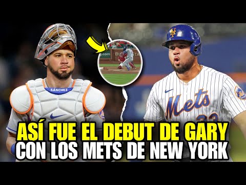 ESTO HIZO GARY SÁNCHEZ CON BASES LLENAS EN SU DEBUT, METS VS GUARDIANS - MLB PADRES SAN DIEGO