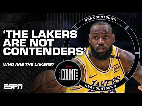 NOT CONTENDERS 🗣️ Kendrick Perkins isn't optimistic on the Los Angeles Lakers | NBA Countdown