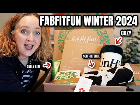 FABFITFUN WINTER 2024 UNBOXING! ( Worth $350???)