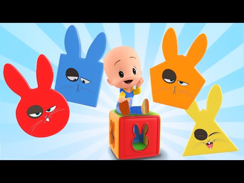 Bunny shaped cube and more Cleo and Cuquin lessons