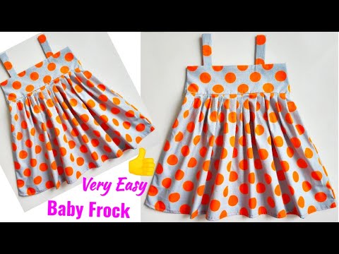 Simple Baby Frock cutting and stitching | Baby Frock cutting and stitching