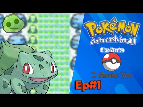 Pokémon Blue Let's Play Ep. 01 I Choose You!