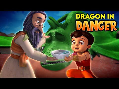 Super Bheem - Dragon in Danger | Animated cartoons for kids | Stories for Kids