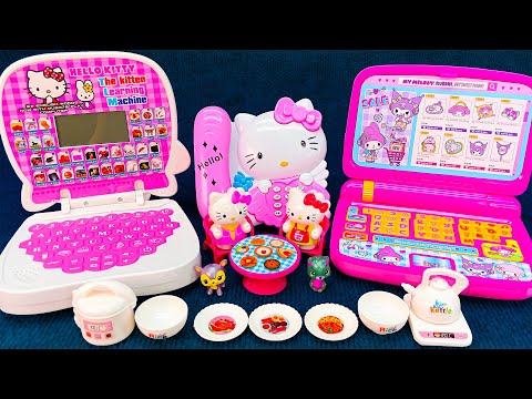 [79 minute video] HELLO KITTY LEARNING MACHINE AND LAPTOP 💻😽 ASMR Satisfying Unboxing