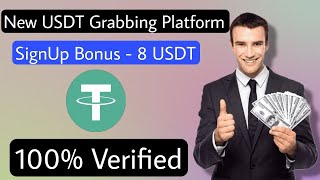 New Usdt Earning Site Usd Mining Site 2024 Best Investment Usdt Earning Website