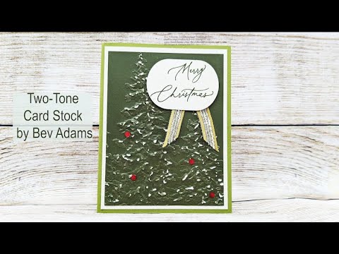 Two Tone Card Stock